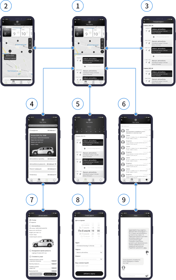 A user friendly application that helps drivers looking for new clients